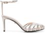 Alevì 90mm embellished caged sandals Neutrals - Thumbnail 1