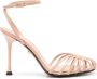 Alevì Ally 95mm patent-leather sandals Pink - Thumbnail 1