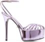 Alevì caged-toe stiletto sandals Pink - Thumbnail 1