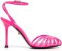 Alevì cut-out leather sandals Pink - Thumbnail 1