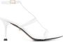 Alevì Kay 85mm calf-leather sandals White - Thumbnail 1