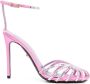 Alevì Penelope 110mm caged sandals Pink - Thumbnail 1
