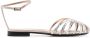 Alevì Rebecca crystal-embellished sandals Neutrals - Thumbnail 1