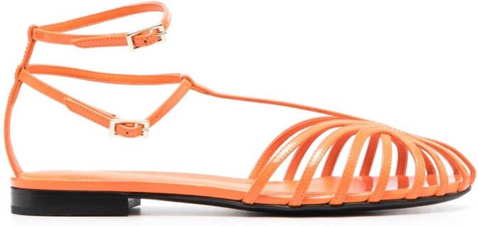 Alevì strappy flat sandals Orange