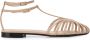 Alevì strappy low heel sandals Neutrals - Thumbnail 1