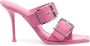Alexander McQueen 105mm buckle-detail sandals Pink - Thumbnail 1
