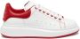 Alexander McQueen 50mm chunky lace-up leather sneakers White - Thumbnail 1