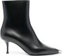 Alexander McQueen 70mm leather ankle boots Black - Thumbnail 1