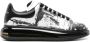 Alexander McQueen abstract-print translucent-sole sneakers White - Thumbnail 1