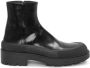Alexander McQueen ankle leather boots Black - Thumbnail 1