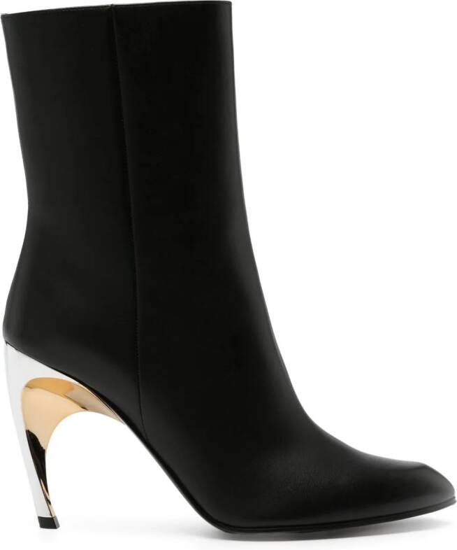 Alexander McQueen Armadillo 95mm ankle boots Black