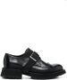 Alexander McQueen buckle-fastening leather monk shoes Black - Thumbnail 1
