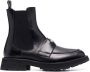 Alexander McQueen calf leather chelsea boots Black - Thumbnail 1