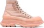 Alexander McQueen chunky-sole ankle boots Pink - Thumbnail 1