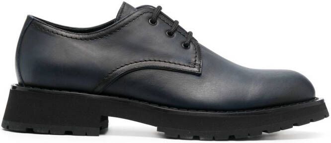 Alexander McQueen chunky-sole derby shoes Black