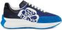Alexander McQueen colour-block lace-up sneakers Blue - Thumbnail 1