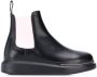 Alexander McQueen contrast panels chelsea boots Black - Thumbnail 1