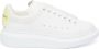 Alexander McQueen crystal-embellished leather sneakers White - Thumbnail 1
