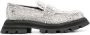 Alexander McQueen crystal-embellished loafers Silver - Thumbnail 1