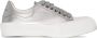 Alexander McQueen Deck Plimsoll low-top sneakers Silver - Thumbnail 1