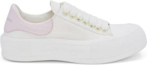 Alexander McQueen Deck Plimsoll low-top sneakers White