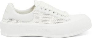 Alexander McQueen Deck Plimsoll low-top sneakers White