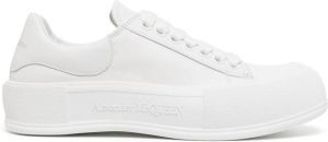 Alexander McQueen Deck Plimsoll sneakers White