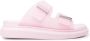 Alexander McQueen double-strap flat slides Pink - Thumbnail 1