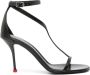 Alexander McQueen Harness 90mm leather sandals Black - Thumbnail 1