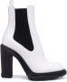 Alexander McQueen high-heeled boots White - Thumbnail 1