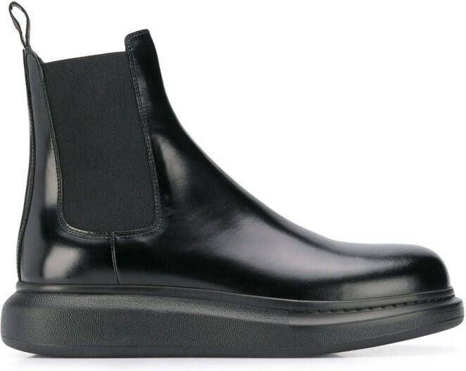 Alexander McQueen Hybrid Chelsea boots Black