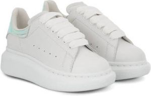 Alexander McQueen Kids chunky sole lace-up sneakers White