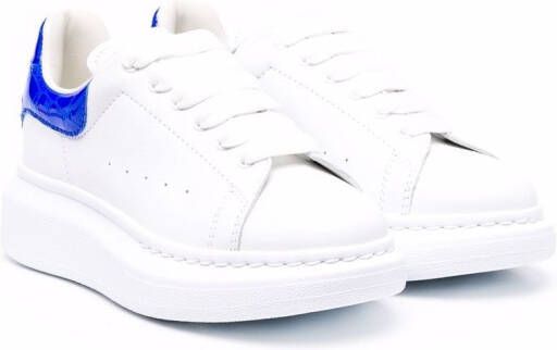 Alexander McQueen Kids chunky-sole low-top sneakers White