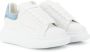 Alexander McQueen Kids extended sole oversized sneakers White - Thumbnail 1