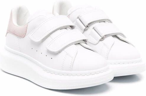 Alexander McQueen Kids Oversize low-top sneakers White