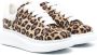 Alexander McQueen Kids Oversized leopard sneakers Brown - Thumbnail 1