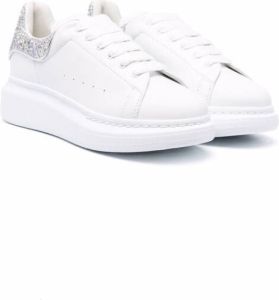 Alexander McQueen Kids Oversized low-top sneakers White