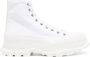 Alexander McQueen lace-up ankle boots White - Thumbnail 1