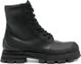 Alexander McQueen lace-up leather boots Black - Thumbnail 1