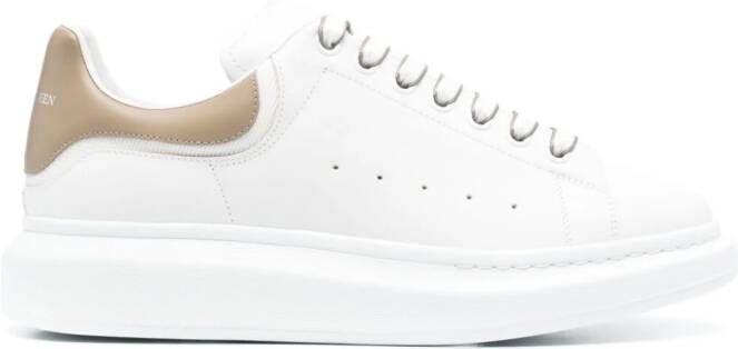 Alexander McQueen Larry leather sneakers White