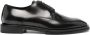 Alexander McQueen logo-plaque leather derby shoes Black - Thumbnail 1