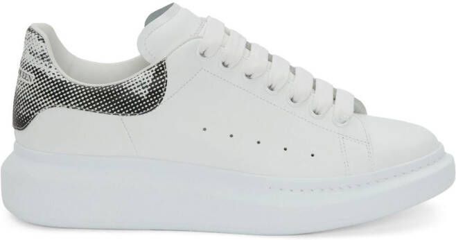 Alexander McQueen logo-print lace-up sneakers White