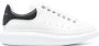 Alexander McQueen Oversized low-top leather sneakers White - Thumbnail 1