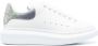Alexander McQueen low-top leather sneakers White - Thumbnail 1