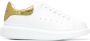 Alexander McQueen metallic Oversized low-top sneakers White - Thumbnail 1