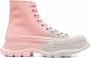 Alexander McQueen ombré lace-up ankle boots Pink - Thumbnail 1