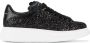 Alexander McQueen Oversized glitter lace-up sneakers Black - Thumbnail 1