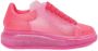 Alexander McQueen Oversized glitter rubber sneakers Pink - Thumbnail 1