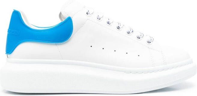 Alexander McQueen Oversized lace-up sneakers White