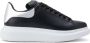 Alexander McQueen Oversized leather sneakers Black - Thumbnail 1